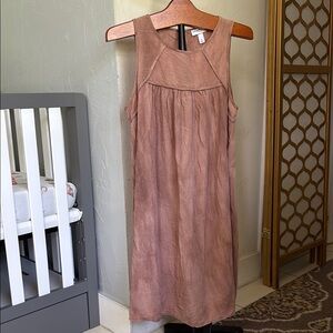 Liz Lange Maternity Mauve Dusty Pink Colored Dress Size Medium